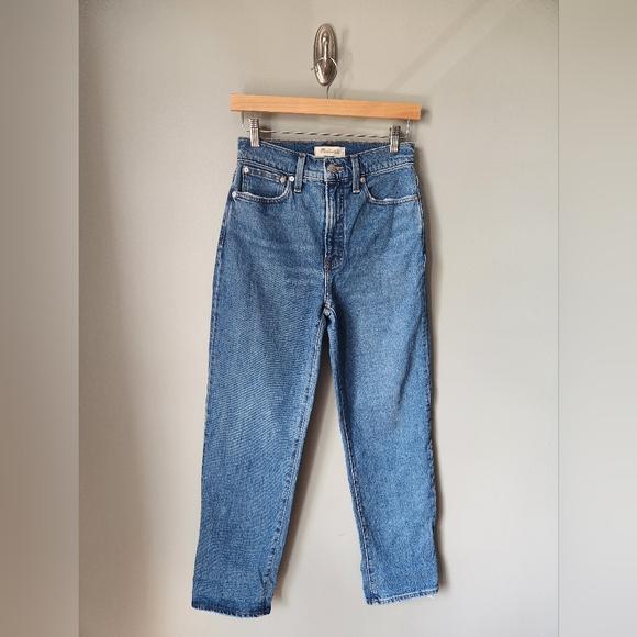 Madewell Denim - Madewell The Perfect Vintage Straight Jean High Rise Size 25